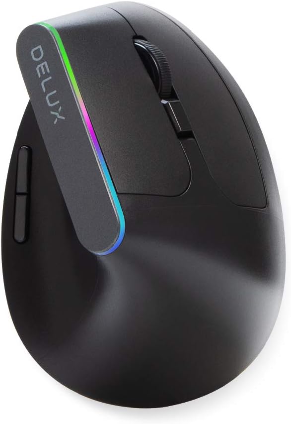 MOUSE ERGONOMICO DELUXE RGB