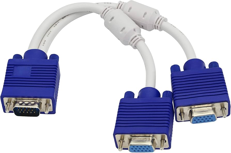 CABLE DIVISOR VGA 2 EN 1