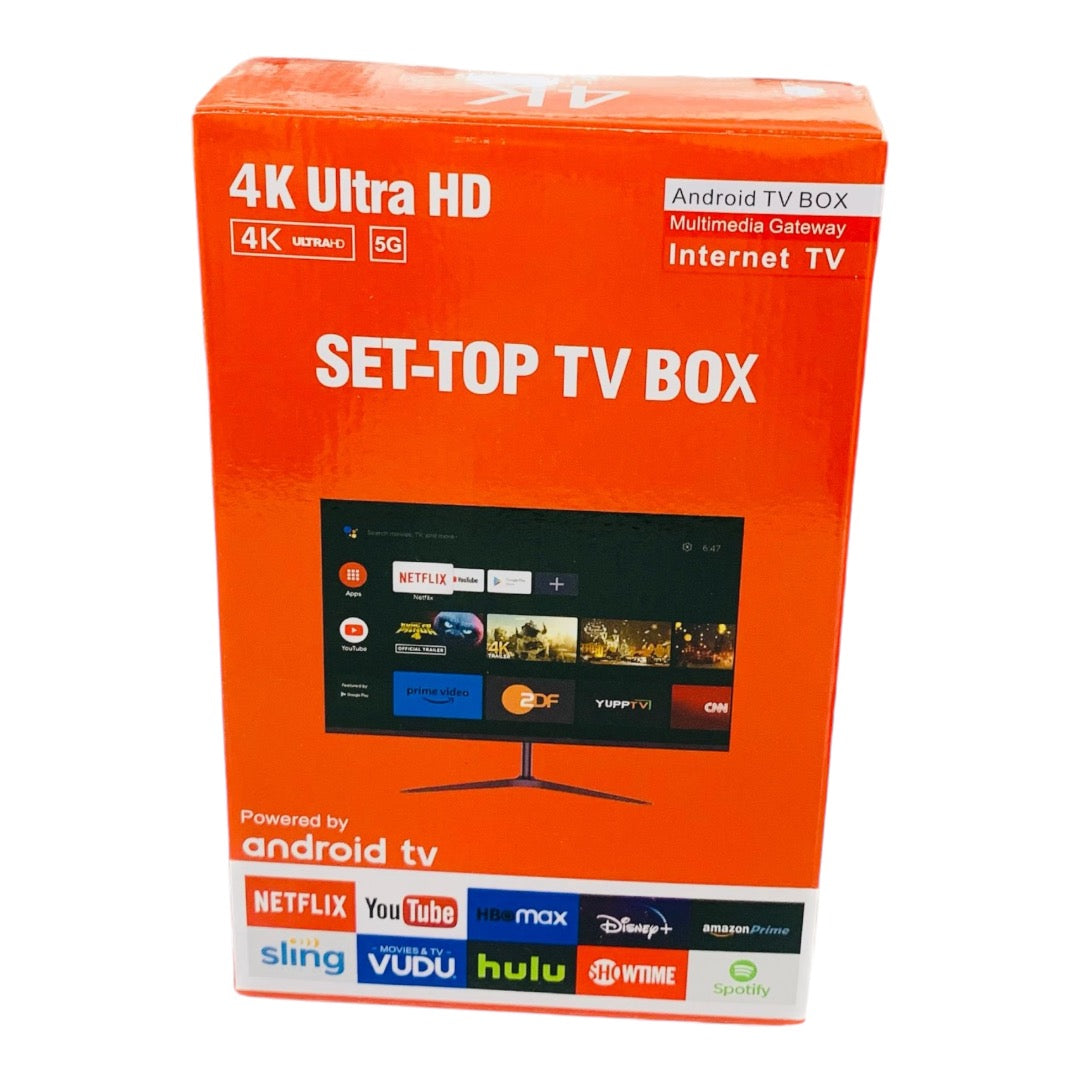SET TOP TV BOX 4K ULTRA HD 5G