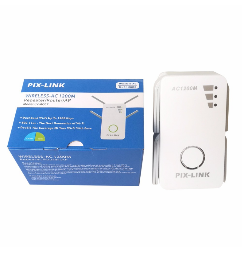 REPETIDOR PIXLINK 4 ANTENAS AC 1200