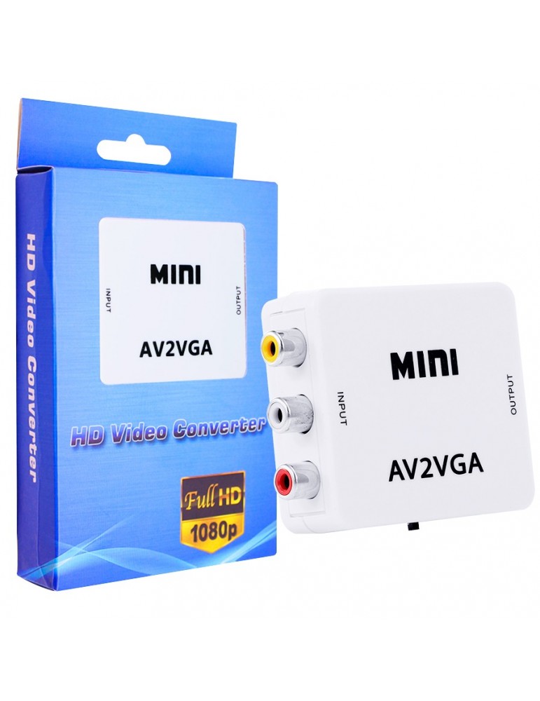 CONVERTIDOR RCA A VGA