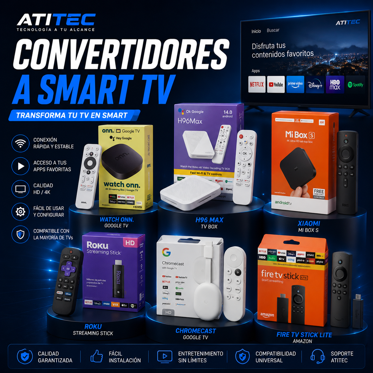 Convertidores SmartTV