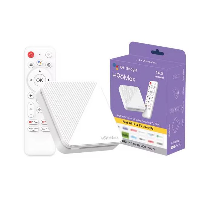TV BOX H96MAX ANDROID TV