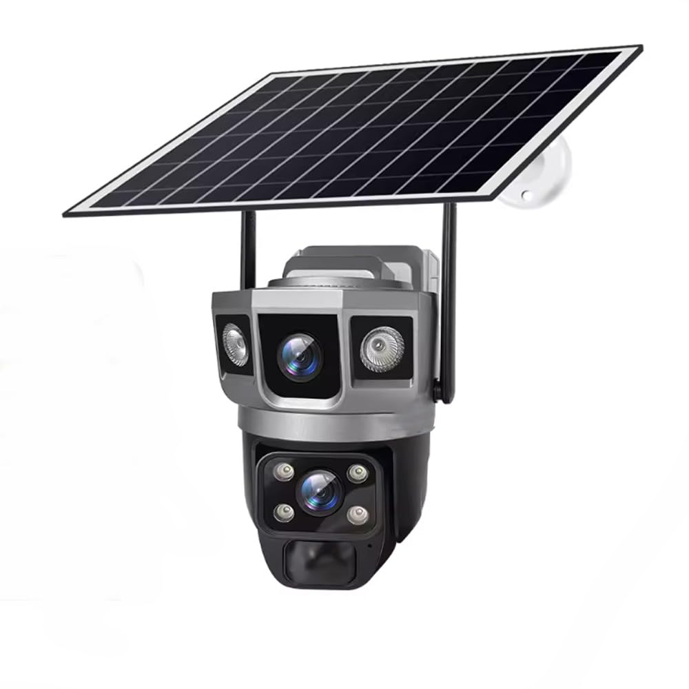 CAMARA DE SEGURIDAD 4G SOLAR 2 LENTE VCS02-G-AOV