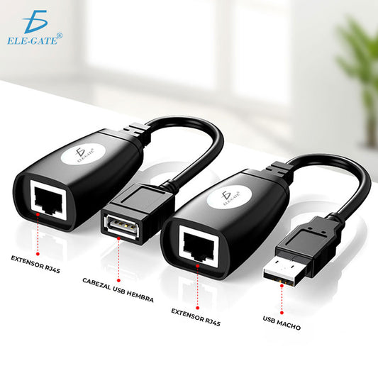 CABLE EXTENSOR RJ45 MACHO- HEMBRA