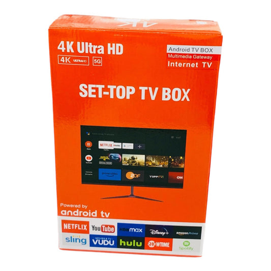 SET TOP TV BOX 4K ULTRA HD 5G
