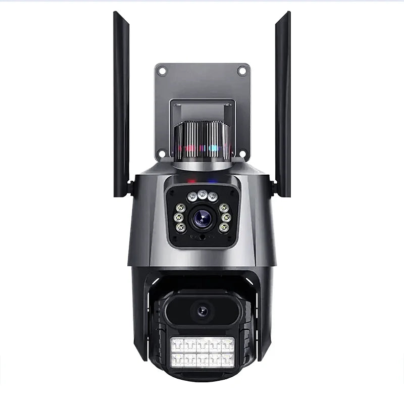 CAMARA DE SEGURIDAD WIFI 2 LENTES SC08-W