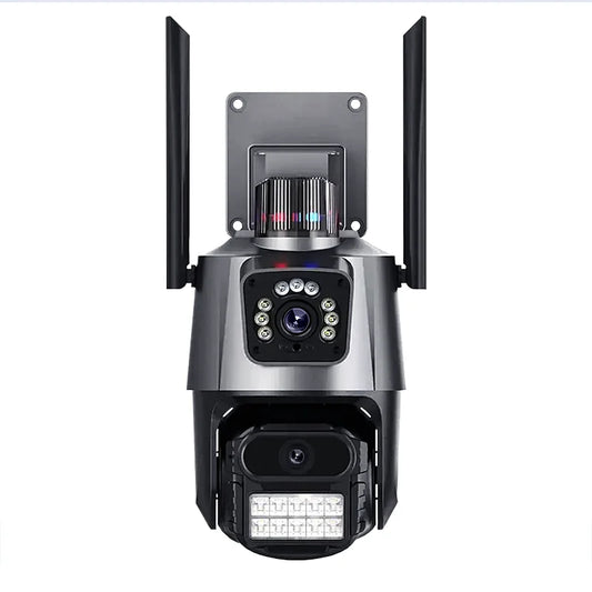 CAMARA DE SEGURIDAD WIFI 2 LENTES SC08-W