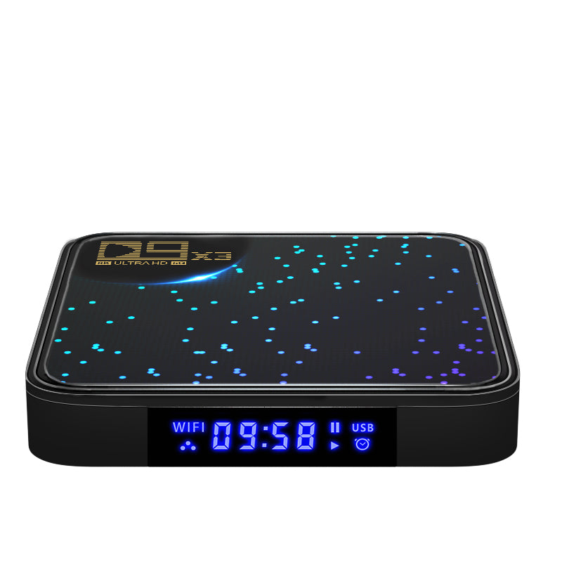 TV BOX D9X3 4K UCD AND 9