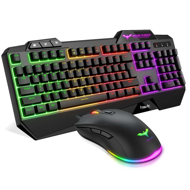 TECLADO Y MOUSE GAMER RGB