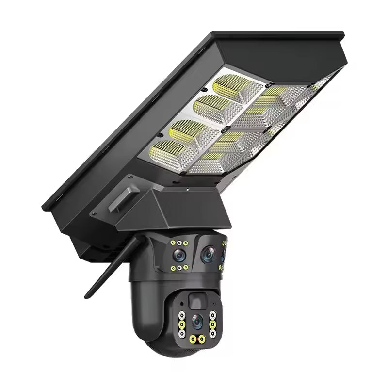 CAMARA DE SEGURIDAD SOLAR 2 LENTES LD001-W