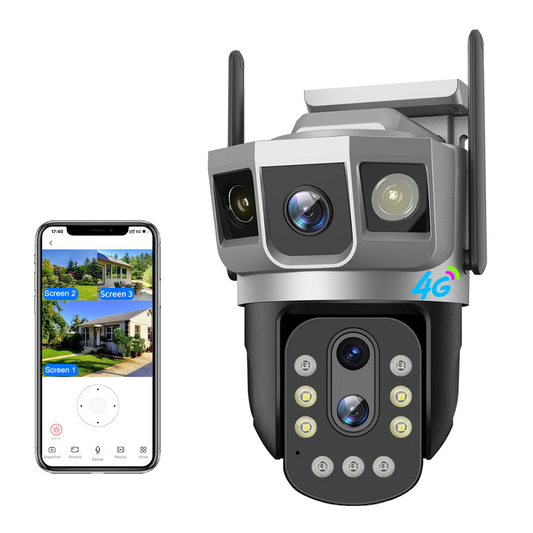 CAMARA DE SEGURIDAD WIFI 2 LENTES SC23-W-DL