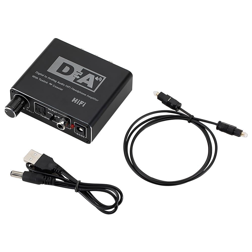 CONVERTIDOR RCA A AOPTICO HIFI
